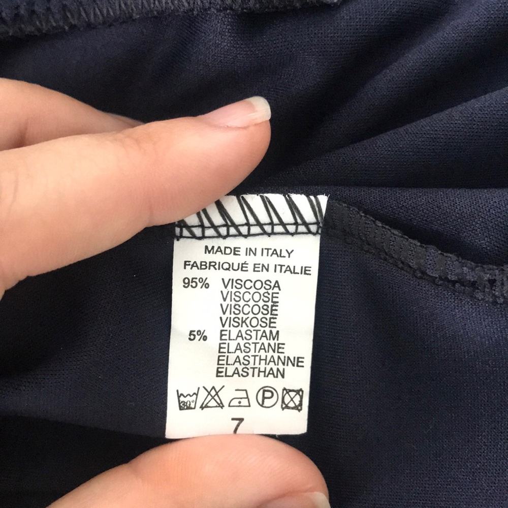 Navy Crop Jacket - Picture 5 of 5